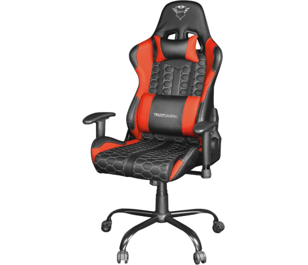 TRUST GXT708R Czerwony RESTO CHAIR RED - 684606 - zdjęcie 3